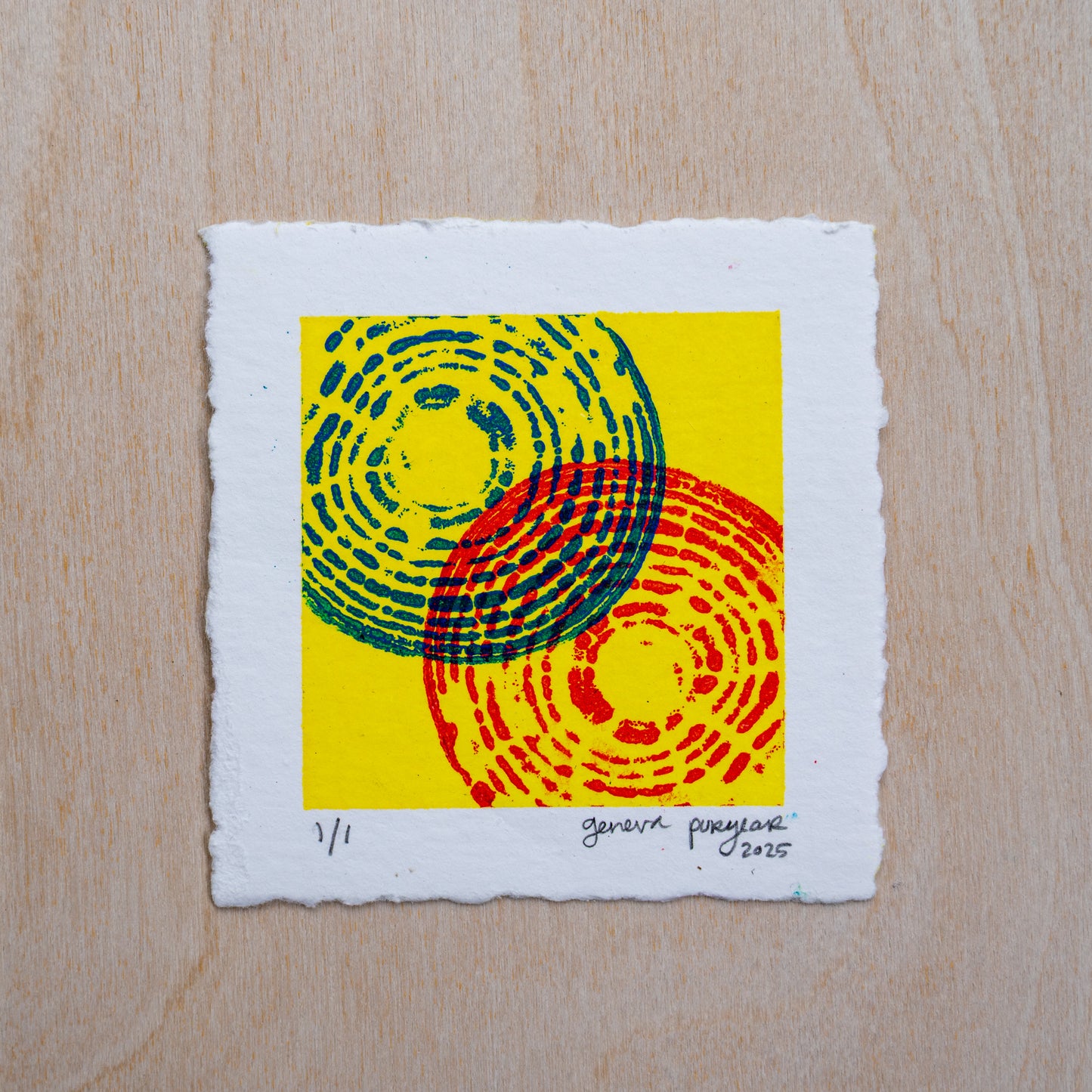 Color Theory 3 Mini Print