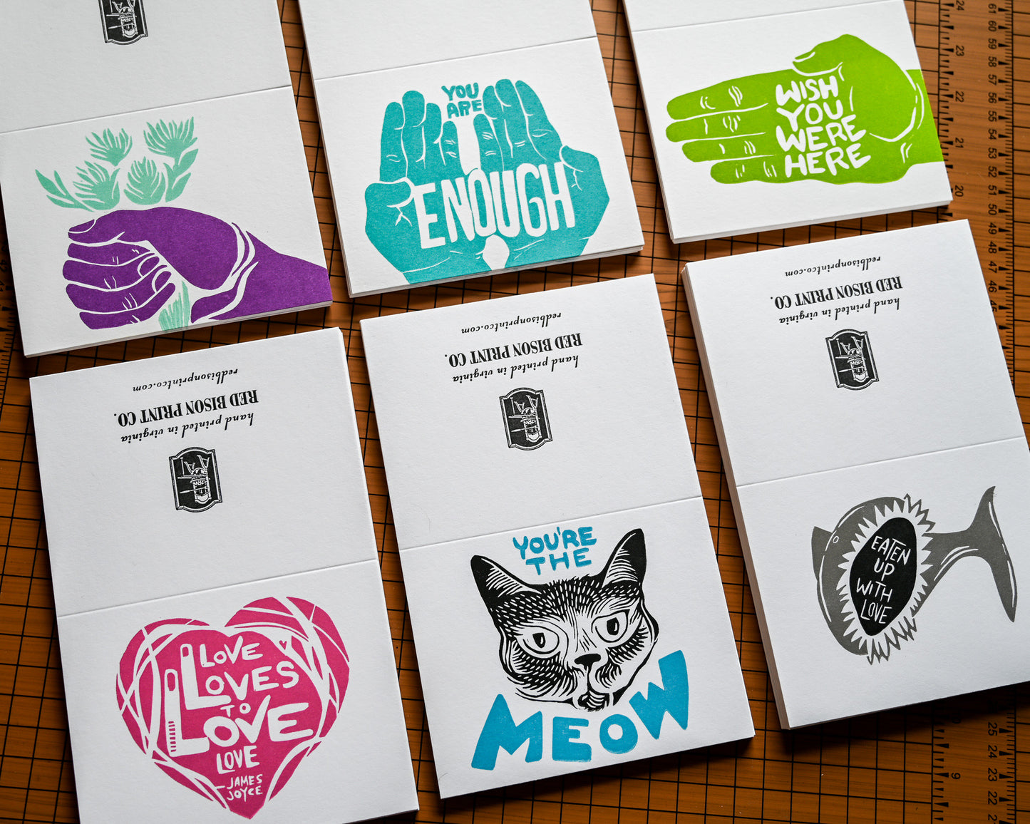 Mystery Grab Bag of 6 Greetings Cards