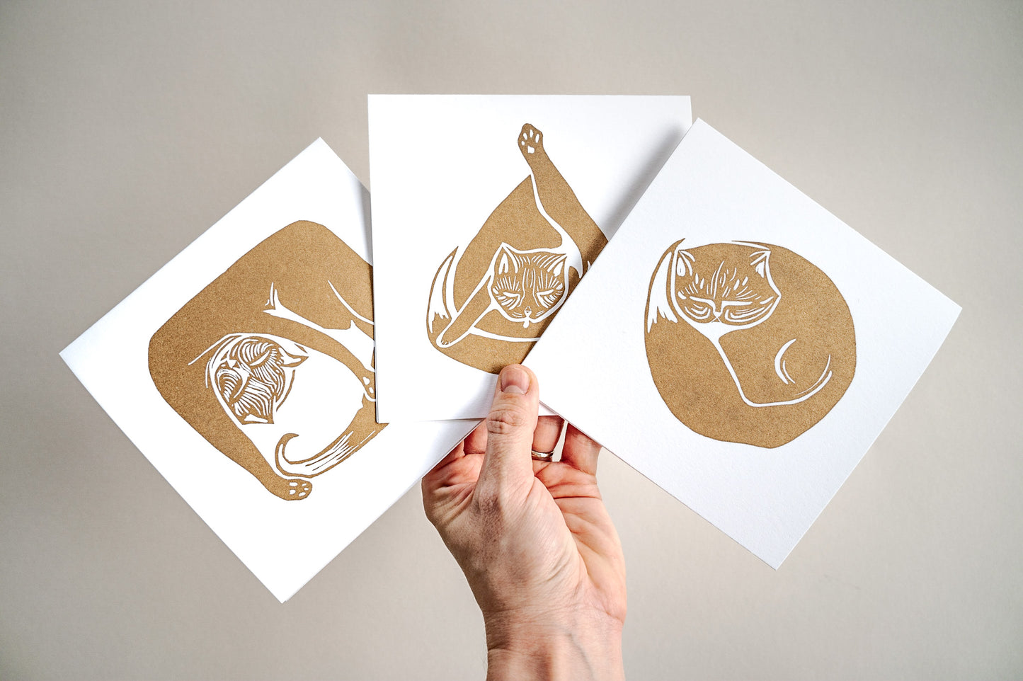 Mystery Grab Bag of 6 Greetings Cards