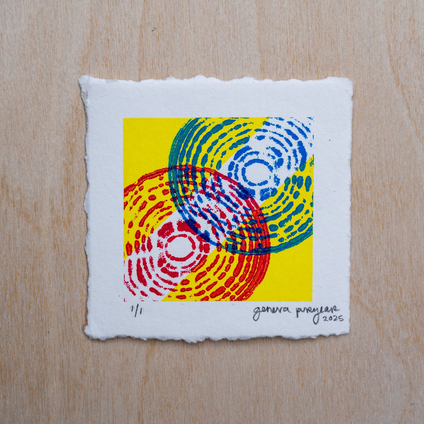 Color Theory 6 Mini Print