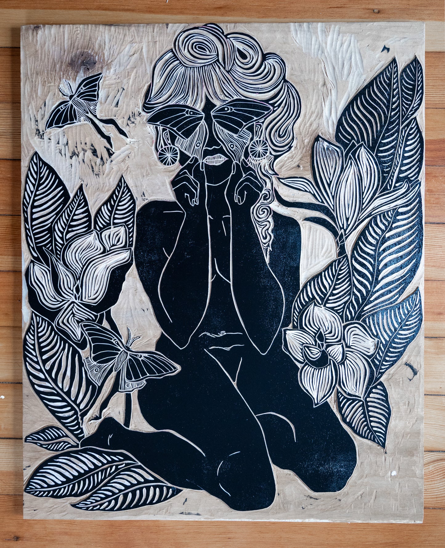 Moth Wings and Melancholy | Black & White Edition