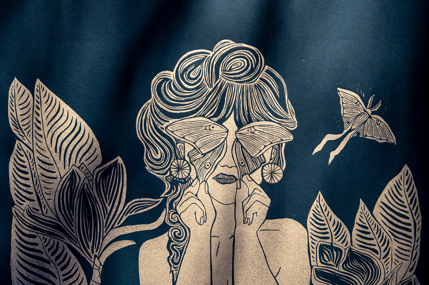 Moth Wings and Melancholy | Gold & Black Edition